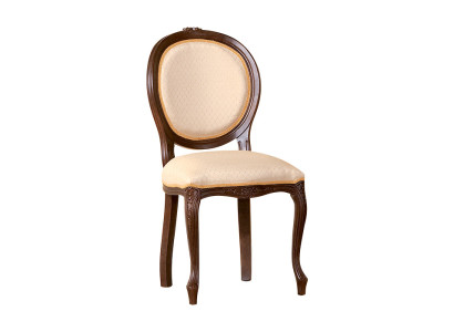 Chaise de salle à manger classique Chaises Chaise en bois massif Royale Baroque